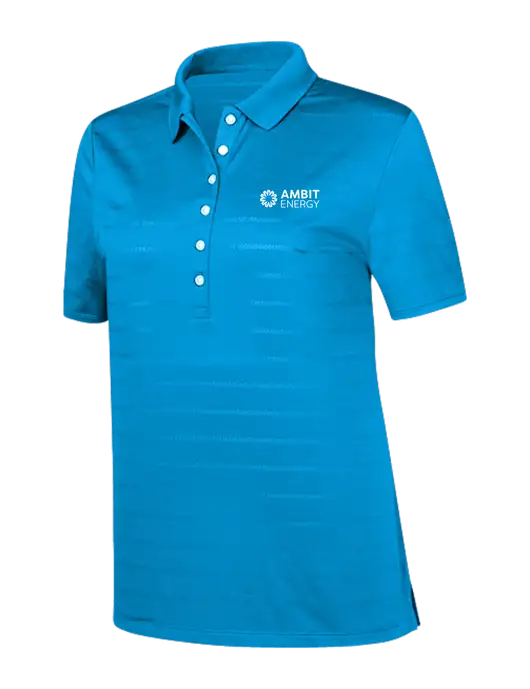 Callaway Womens Royal Blue Ventilated Polo w/Ambit Logo