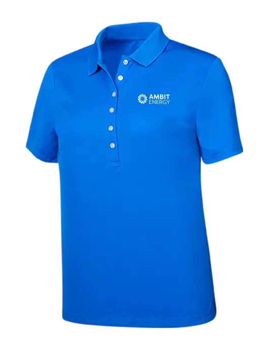 Callaway Womens Ottoman Royal Blue Polo w/Ambit Logo