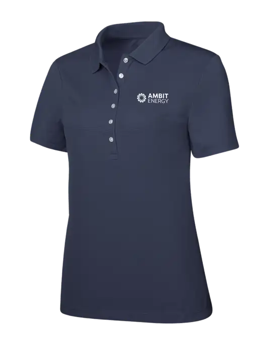 Callaway Womens Ottoman Navy Polo w/Ambit Logo