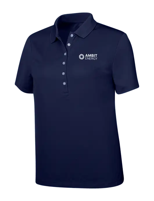 Callaway Womens Ottoman Navy Polo w/Ambit Logo
