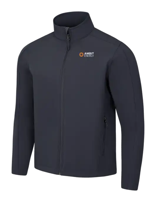 Charcoal Grey Core Soft Shell Jacket w/Ambit Logo