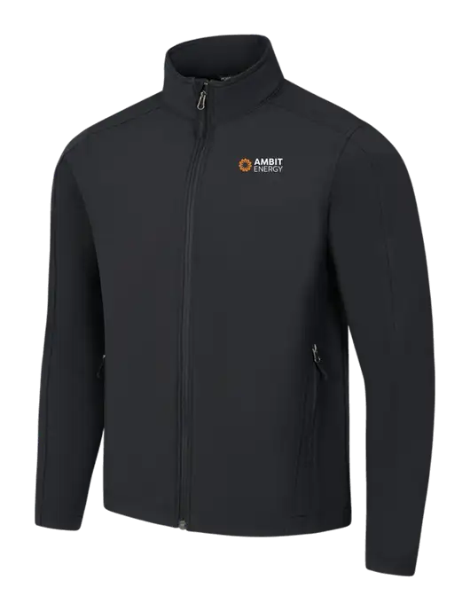 Black Core Soft Shell Jacket w/Ambit Logo