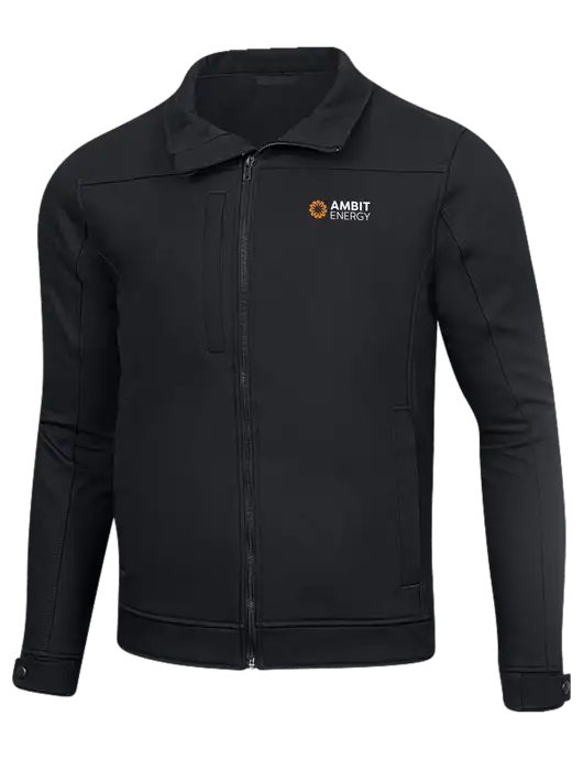 Cornerstone Charcoal Duck Bonded Soft Shell Jacket w/Ambit Logo
