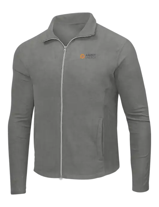 Medium Grey Microfleece Jacket w/Ambit Logo