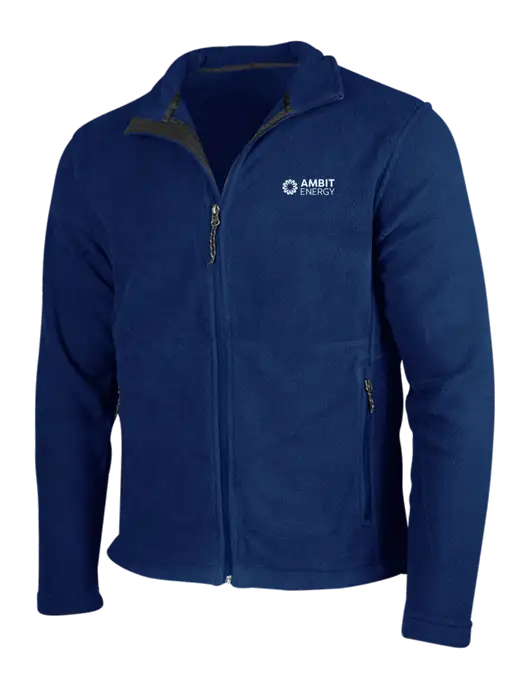 Navy Fleece Jacket w/Ambit Logo