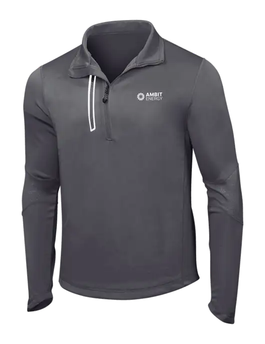 OGIO Gear Grey Endurance Fulcrum 1/4 Zip w/Ambit Logo