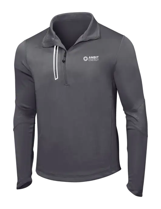 OGIO Gear Grey Endurance Fulcrum 1/4 Zip w/Ambit Logo