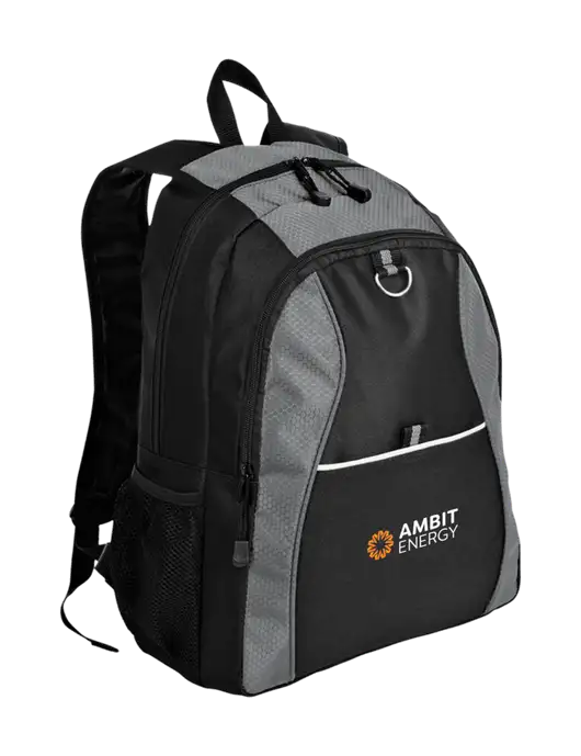 Honeycomb Grey/Black Backpack w/Ambit Logo