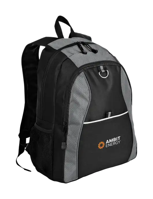 Honeycomb Grey/Black Backpack w/Ambit Logo
