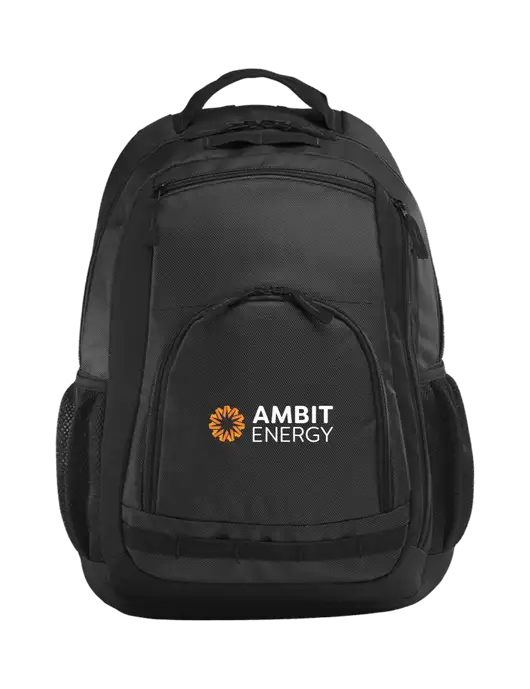 Xtreme Dark Grey/Black/Black Backpack w/Ambit Logo