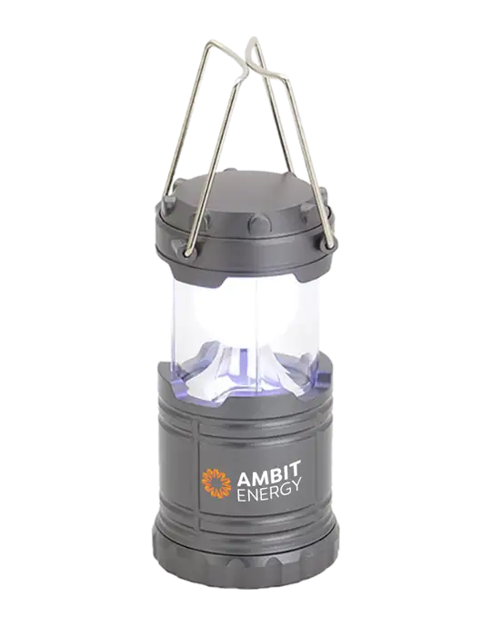 Gunmetal Mini Retro Lantern w/Ambit Logo 