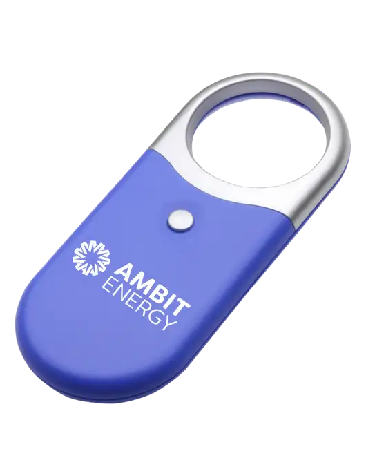 Compact Blue Magnifier Light w/Ambit Logo 