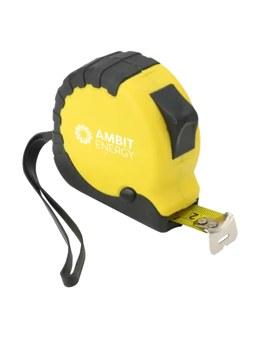 Yellow Tape Measure, 16' w/Ambit Logo 